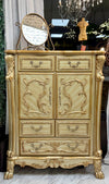 French Provincial dresser w/mirror