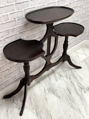 Duncan Phyfe style 3-tiered table