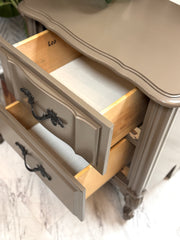 French Provincial nightstand
