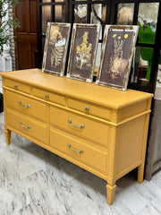 MCM Yellow dresser