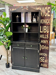 Vintage cabinet w/shelving
