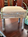 Bottle crate footstool