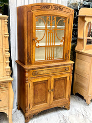 Primitive style china Cabinet