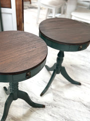 Pair of Duncan Phyfe side tables(2)