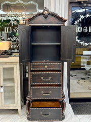 Rotating 2-sided French style Armoire/lingerie chest/jewelry cabinet ￼