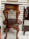 Queen Anne side table pair (2)