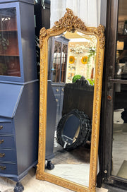 New French style gold mirror ￼