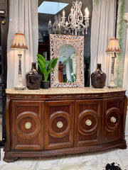 Marble-top Credenza