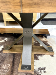 Modern pedestal table