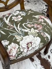 Hepplewhite spider-back chair pair (2)