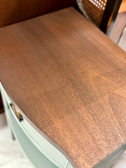 Vintage blue nightstand