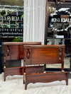 Vintage twin bed pair (2)￼