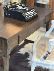 Antique wood desk