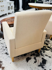 Pair of MCM style chairs (2)