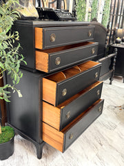 Vintage French style chest on chest