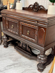 Antique Jacobean server/sideboard ￼