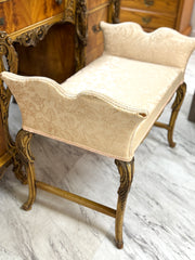 French Louis XV Full bedroom set w/rails