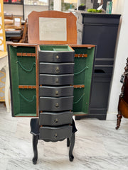 Queen Anne Jewelry armoire