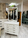 French Provincial dresser w/mirror