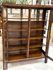Antique mission style Curio Cabinet ￼