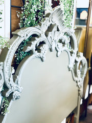 French Provincial queen/full headboard w/rails