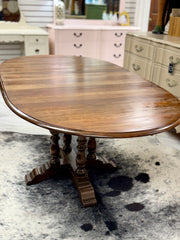 Vintage oval table w/leaf