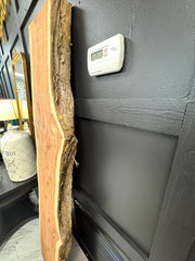 Live-edge cedar plank