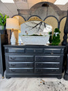 Tall Dresser w/rope trim