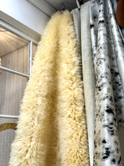 Genuine lamb-skin rug