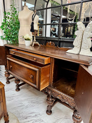Vintage Jacobean buffet