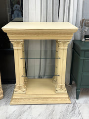 Vintage Greek style display shelf