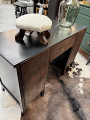 Black vintage desk