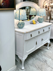 Vintage buffet w/removable mirrored back ￼