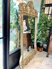 Ornate 7ft. tall framed mirror