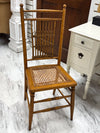 Vintage bamboo/cane bottom chair