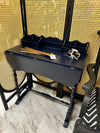 Vintage navy blue desk ￼