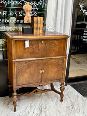 Vintage radio cabinet
