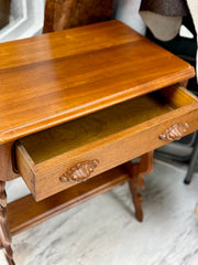 Vintage accent table