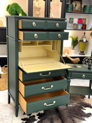 MCM Chest w/hidden desk