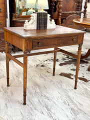 Antique desk/sidetable w/drawer