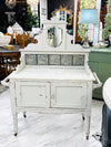 Vintage washstand w/marble top