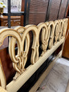 French Provincial king size headboard