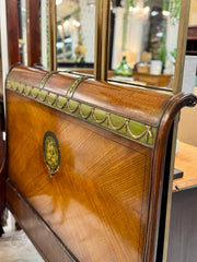 Vintage French bedroom set on casters ￼