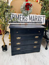 Vintage navy chest