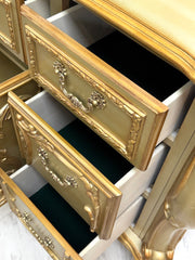 French Provincial dresser w/mirror