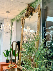 New French style large gold mirror