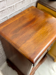 Vintage mahogany nightstand