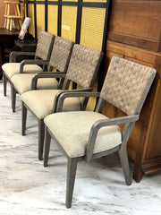 Set of (4) dining chairs