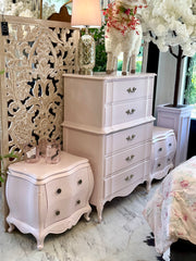 Vintage Provincial nightstand pair (2)