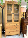 Glass door storage/display cabinet
